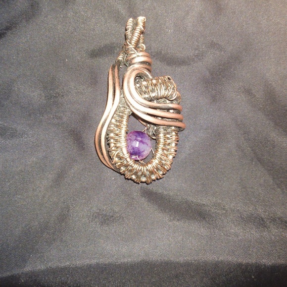 Handmade copper pendant - Picture 1 of 3